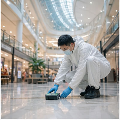 梧州市苍梧县建筑工地蟑螂清除案例